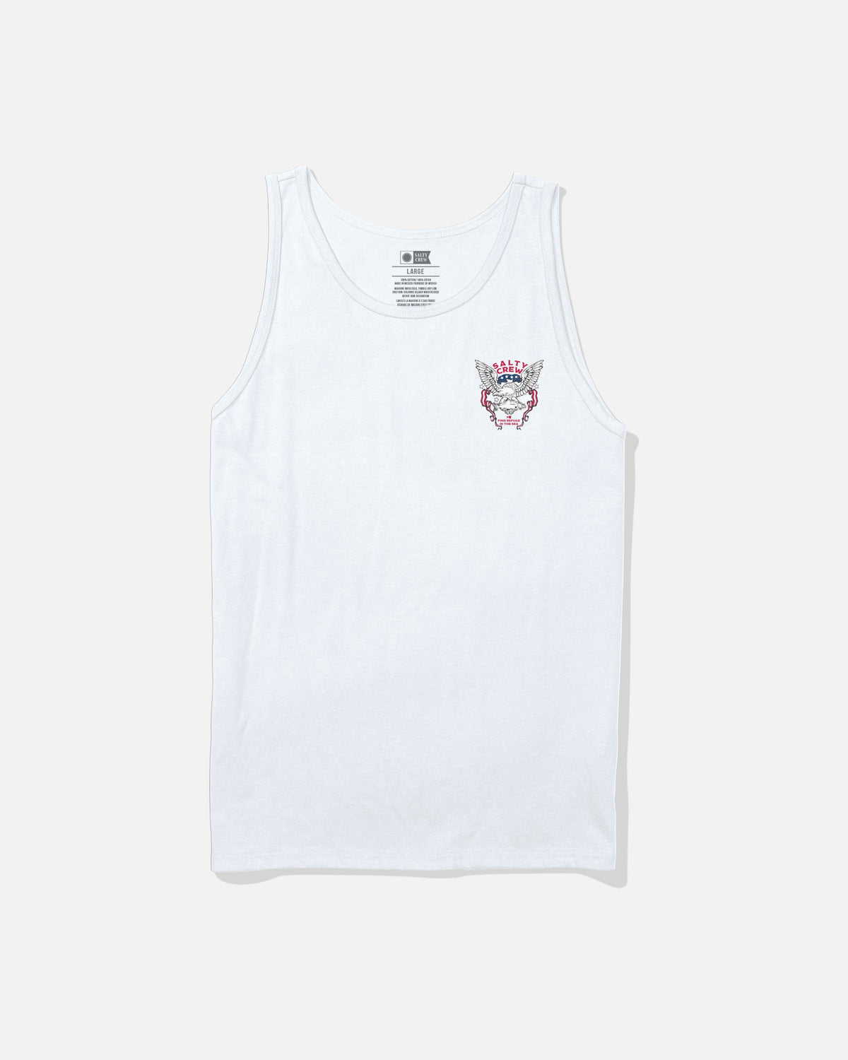 AMERICAN TALON TANK - White | Salty Crew