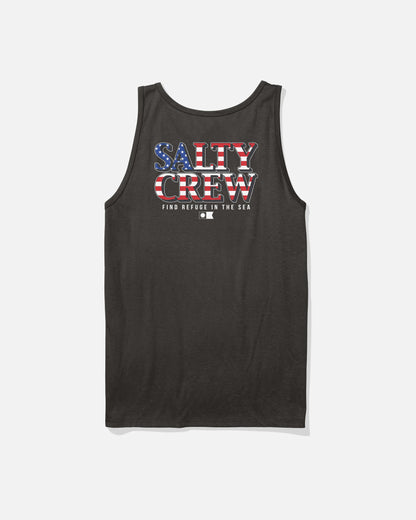 AMERICA OPTIC TANK - BLACK | Salty Crew
