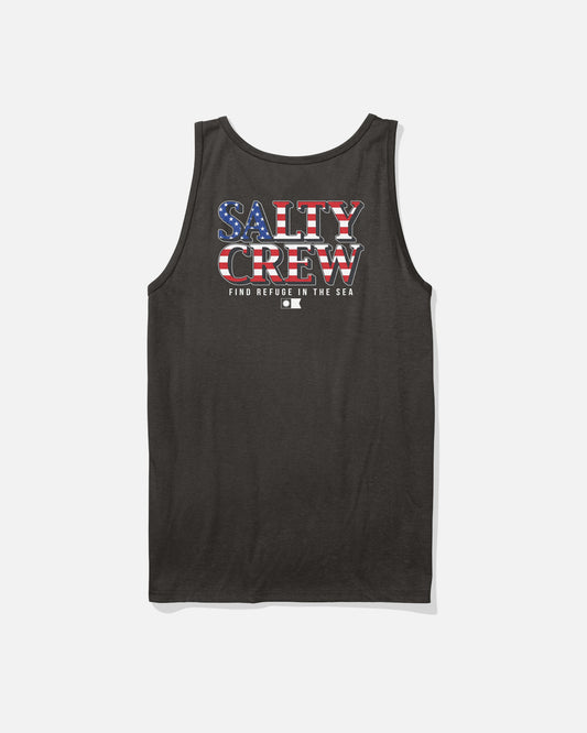 AMERICA OPTIC TANK - BLACK | Salty Crew