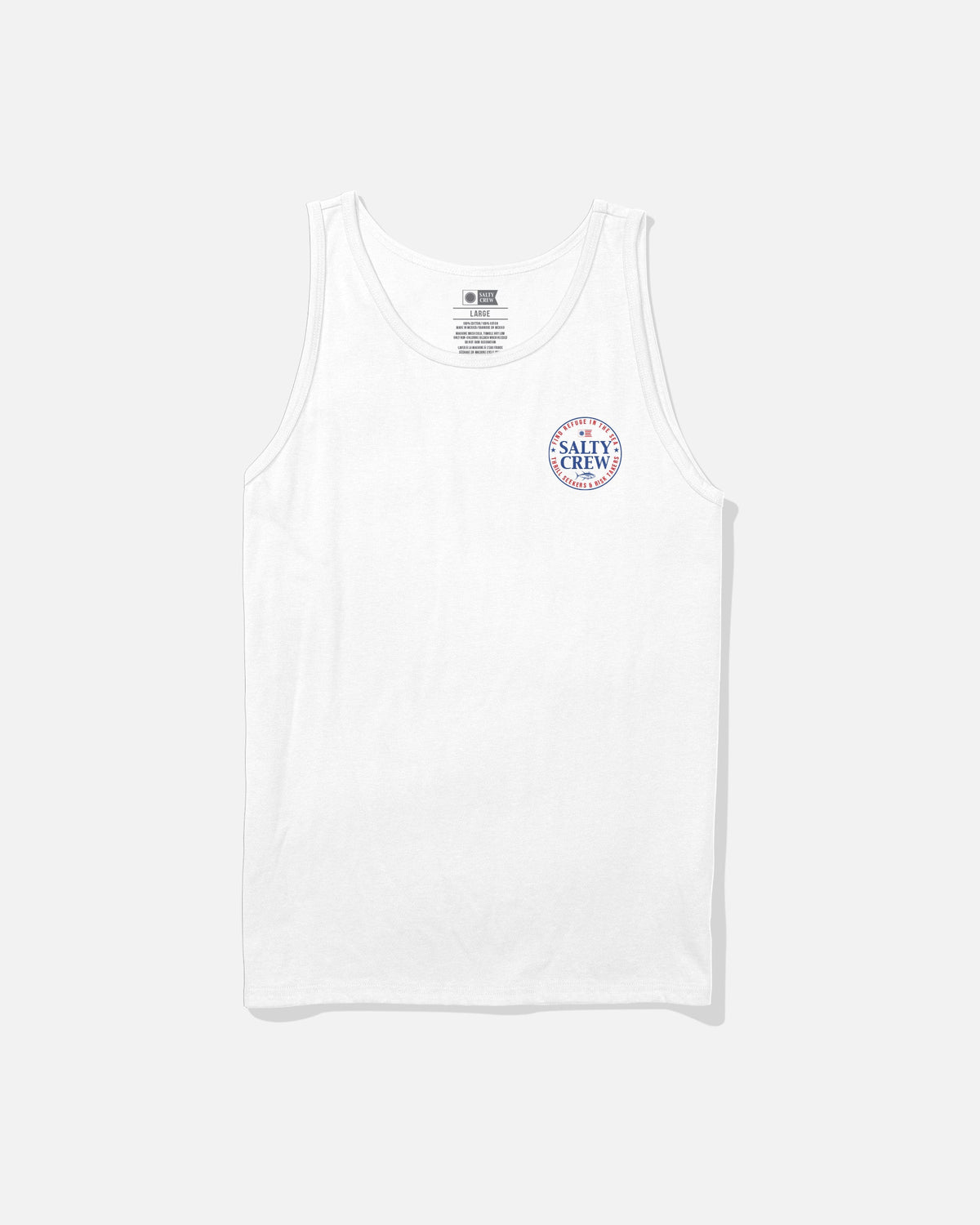 AMERICA LEGEND TANK - White | Salty Crew