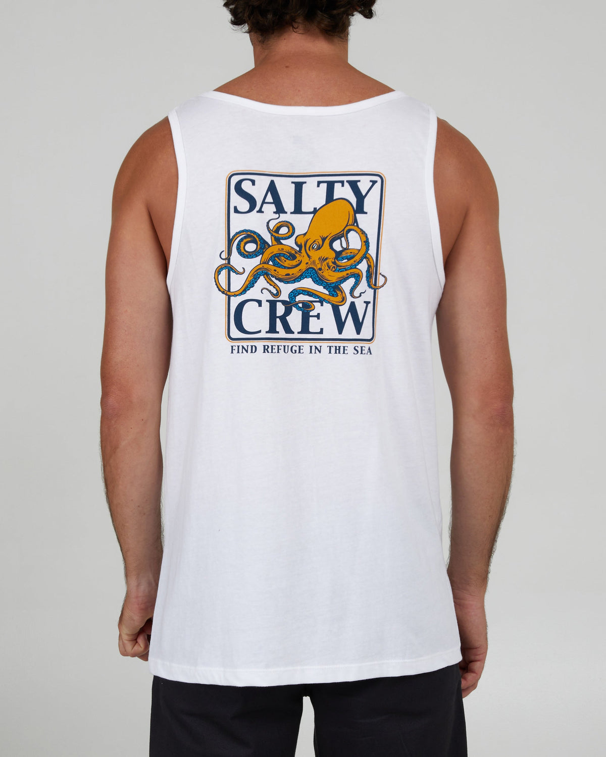 INK SLINGER TANK - White | Salty Crew
