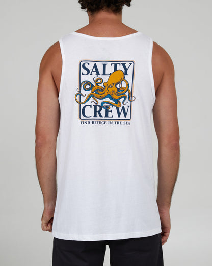 INK SLINGER TANK - White | Salty Crew