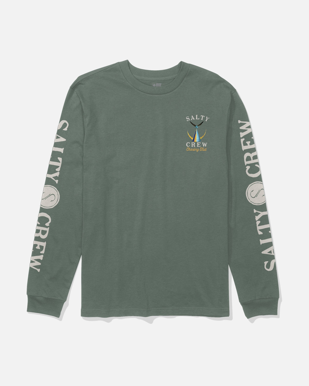 TAILED LS TEE - Laurel Wreath | Salty Crew