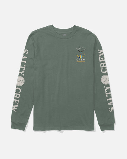 TAILED LS TEE - Laurel Wreath | Salty Crew