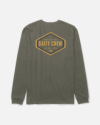SHAPELY LS TEE - Dusty Olive | Salty Crew