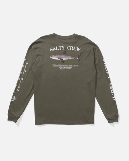 BRUCE LS TEE - Dusty Olive | Salty Crew