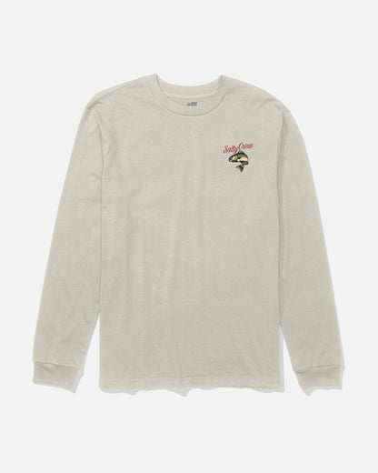 STRIPED LS TEE - Bone | Salty Crew