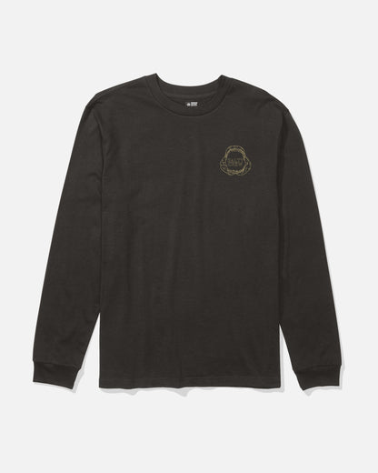 GREAT WHITE LS TEE - BLACK | Salty Crew