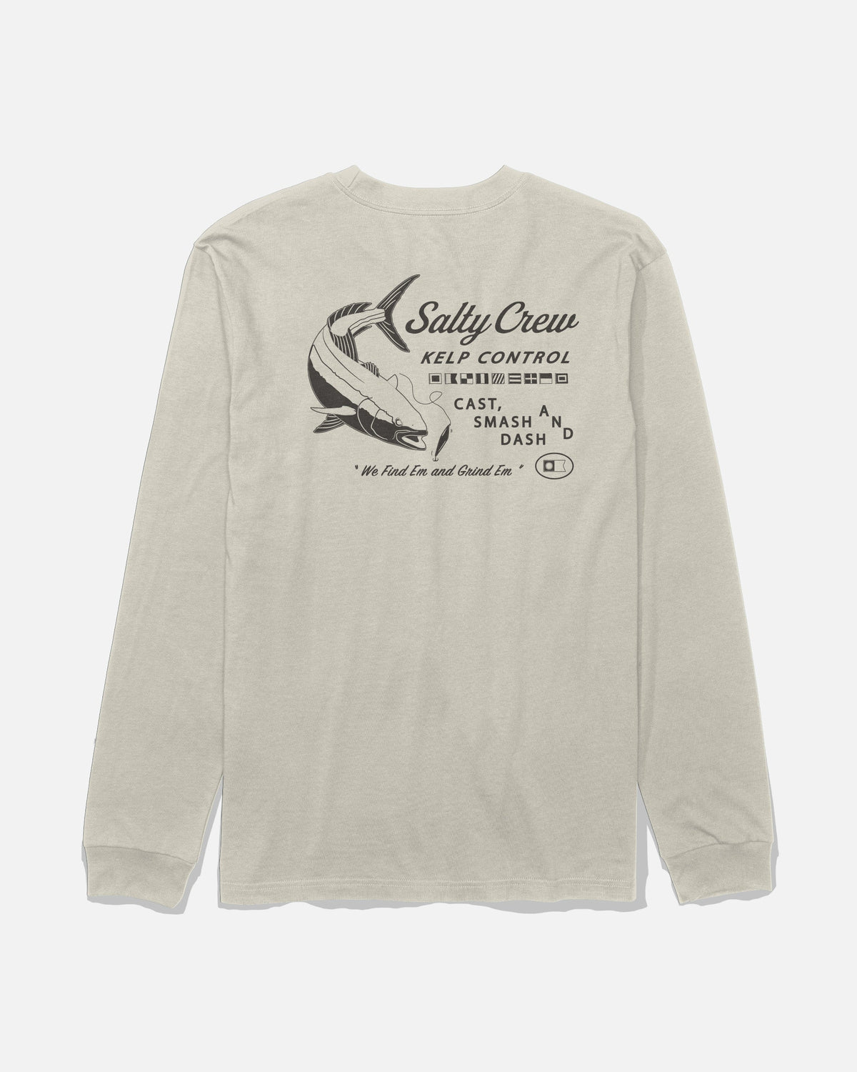 KELP CONTROL LS TEE - Bone | Salty Crew