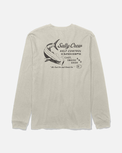 KELP CONTROL LS TEE - Bone | Salty Crew