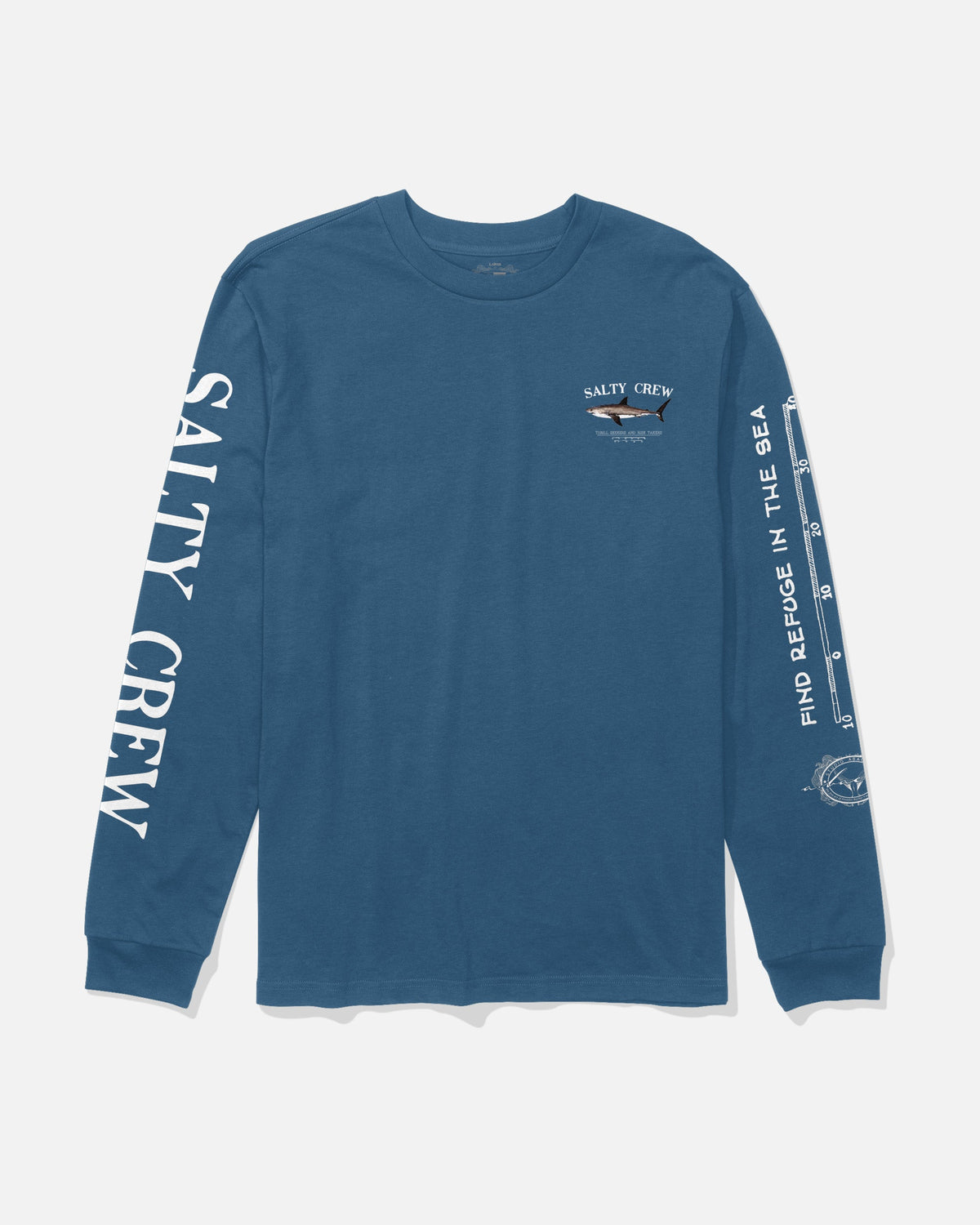 BRUCE LS TEE - Cast Blue | Salty Crew