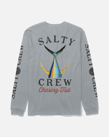 TAILED LS TEE - Quarry | Salty Crew