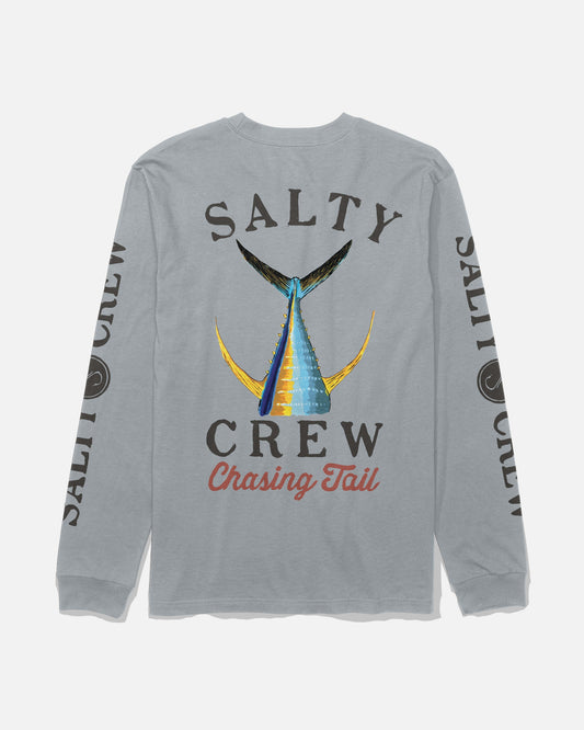 TAILED LS TEE - Quarry | Salty Crew