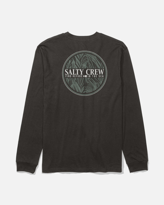 SALTY FILL LS TEE - BLACK | Salty Crew