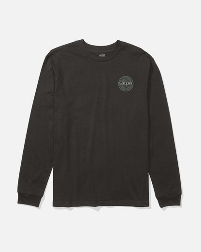 SALTY FILL LS TEE - BLACK | Salty Crew