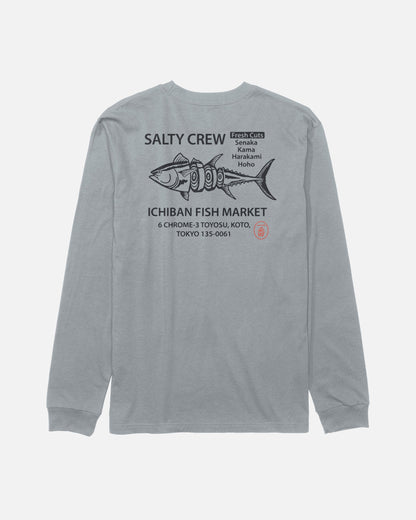 ICHIBAN LS TEE - Quarry | Salty Crew