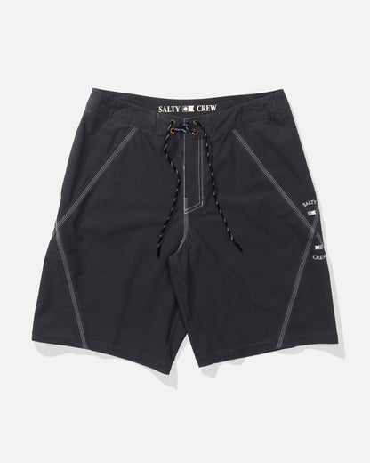 PORTAL BOARDSHORT - BLACK | Salty Crew