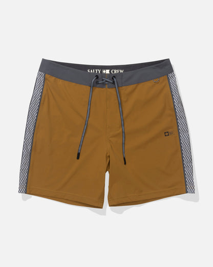 CHANNEL APEX BOARDSHORT - Bronze Brown | Salty Crew