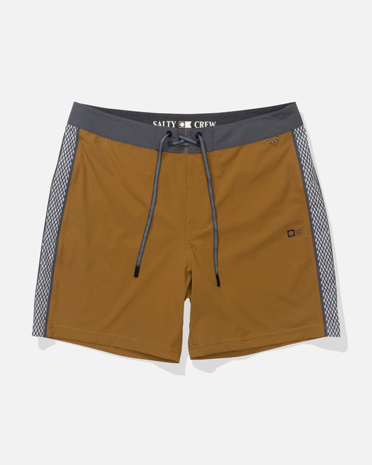 CHANNEL APEX BOARDSHORT - Bronze Brown | Salty Crew