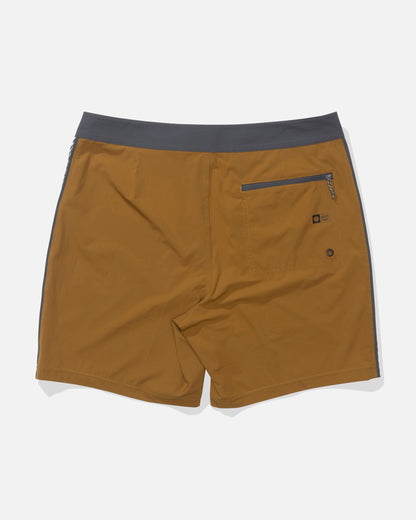 CHANNEL APEX BOARDSHORT - Bronze Brown | Salty Crew