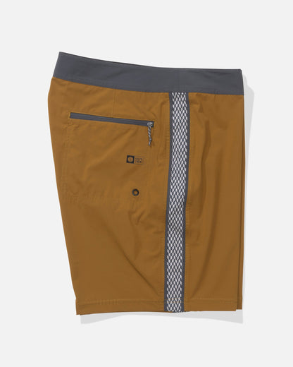 CHANNEL APEX BOARDSHORT - Bronze Brown | Salty Crew