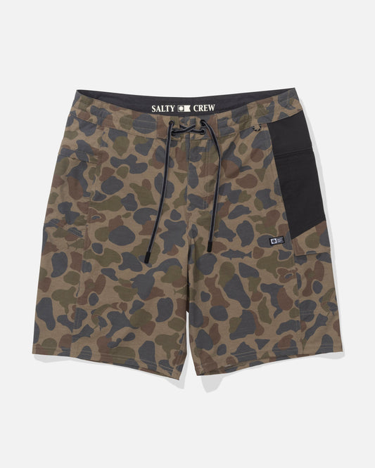 FLAGSHIP BOATSHORT - Sand Camo | Salty Crew