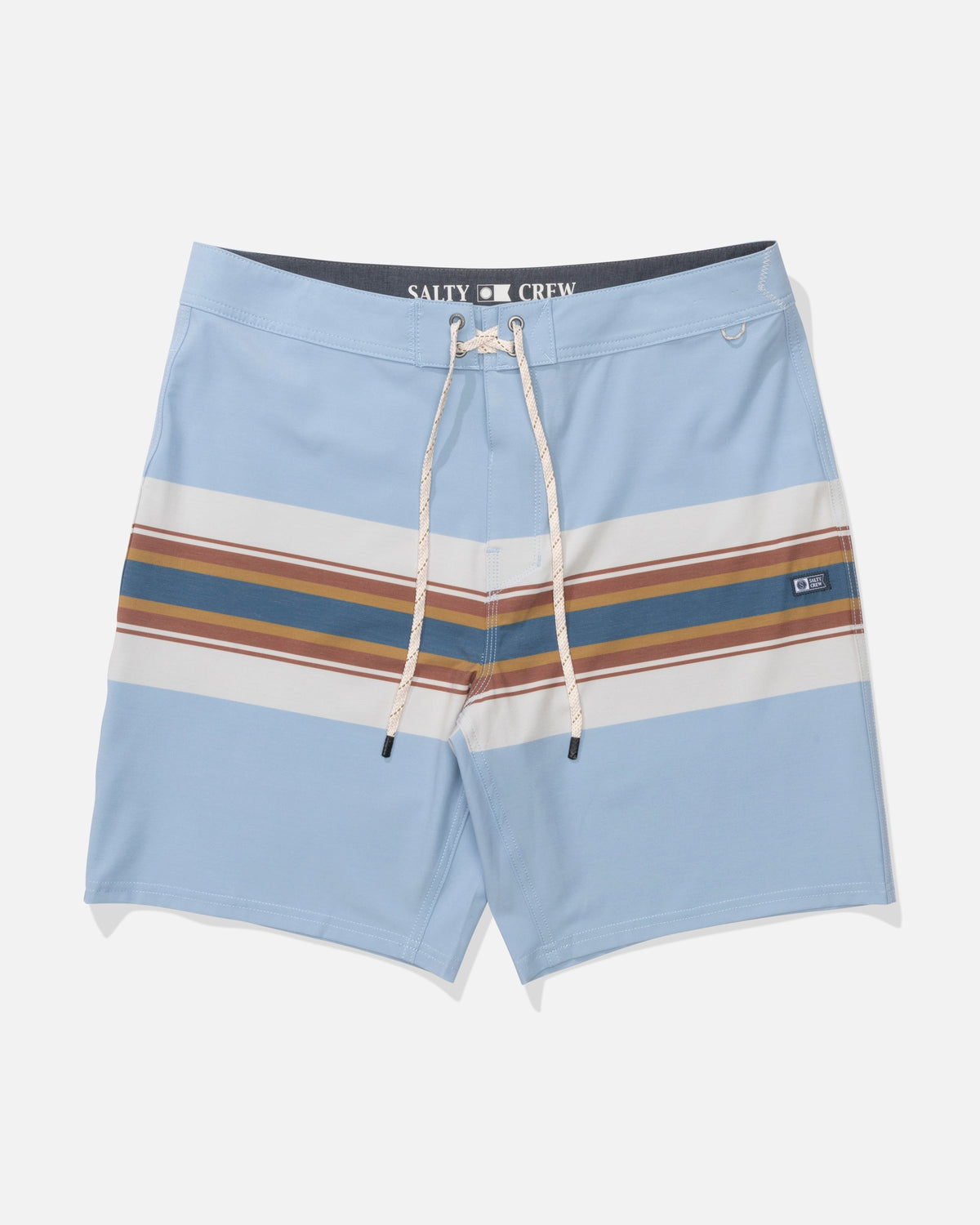 CREW STRIPE BOARDSHORT - Coast Blue | Salty Crew