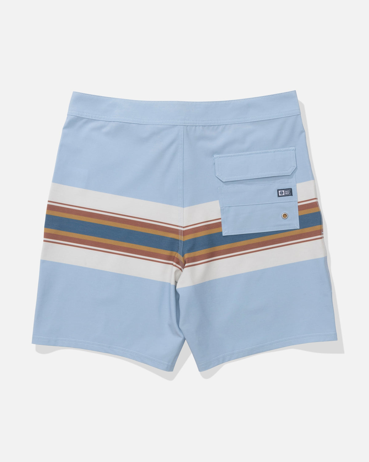 CREW STRIPE BOARDSHORT - Coast Blue | Salty Crew