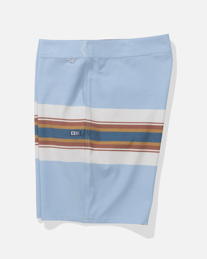 CREW STRIPE BOARDSHORT - Coast Blue | Salty Crew