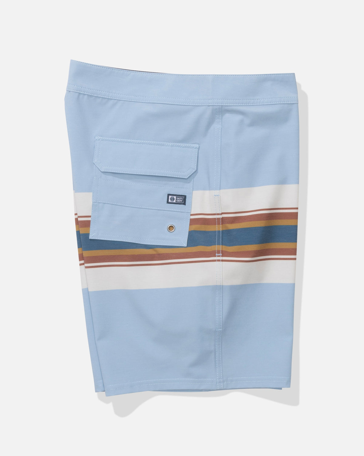 CREW STRIPE BOARDSHORT - Coast Blue | Salty Crew