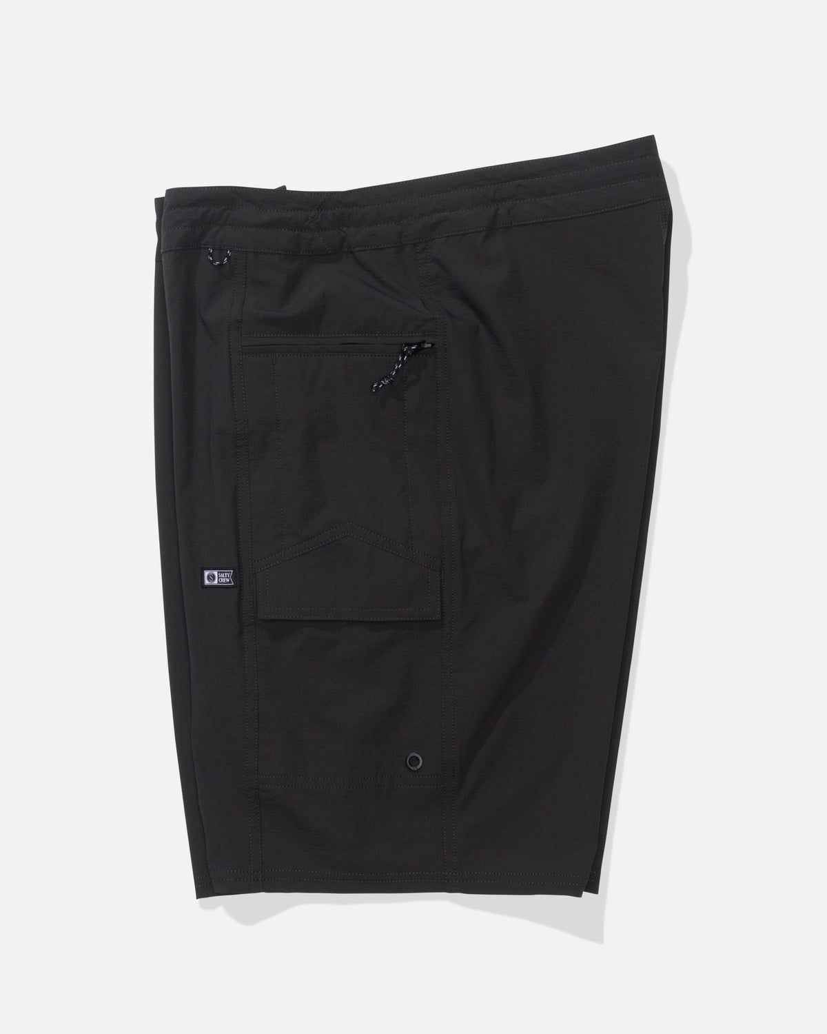FLAGSHIP BOATSHORT - Matte Black | Salty Crew