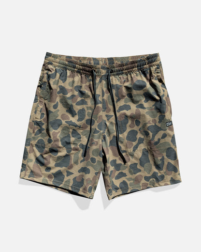 CREW BOATSHORT EWAIST - Sand Camo | Salty Crew