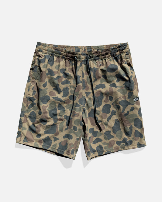 CREW BOATSHORT EWAIST - Sand Camo | Salty Crew