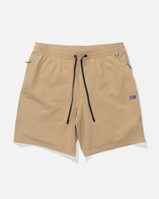 CREW BOATSHORT EWAIST - Khaki | Salty Crew