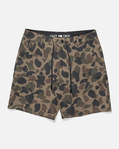 TRANSOM TECH SHORT - Sand Camo | Salty Crew