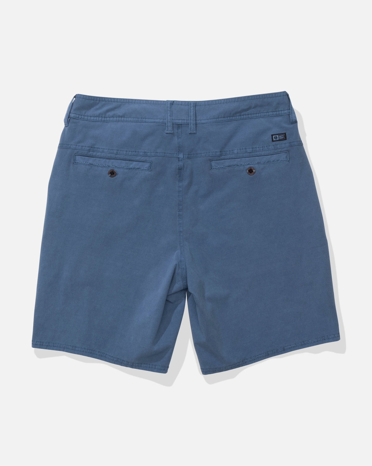 TRANSOM OVERDYE SHORT - Mid Blue | Salty Crew