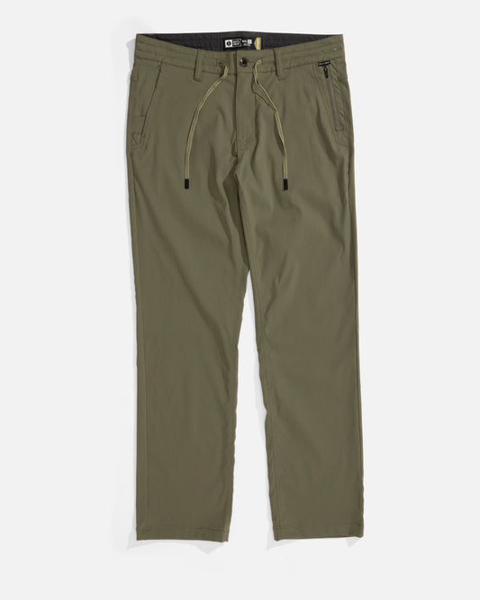 TRANSOM TECH PANTS - Dusty Olive | Salty Crew