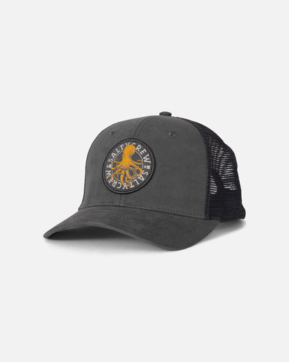 TENTACLES RETRO TRUCKER - Dark Grey | Salty Crew