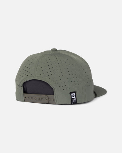 LONG RANGE SNAPBACK - Washed Green | Salty Crew