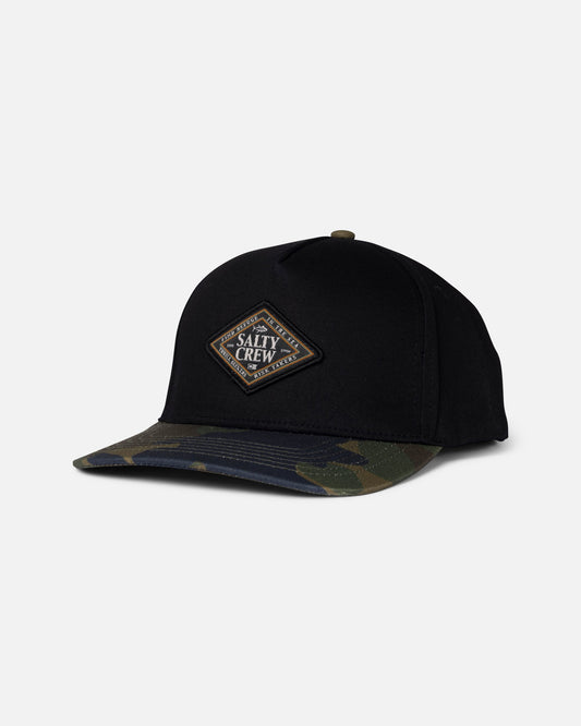 ICONIC SNAPBACK - Camo | Salty Crew