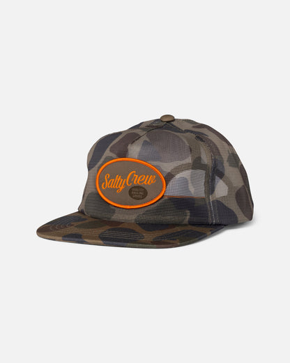 NETTING MESH TRUCKER - Sand Camo | Salty Crew