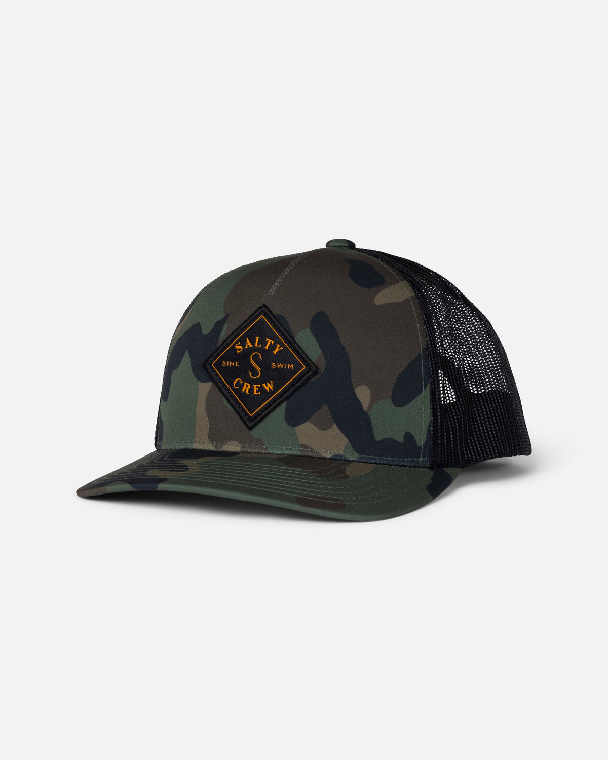 SEALINE RETRO TRUCKER - Camo/Black | Salty Crew