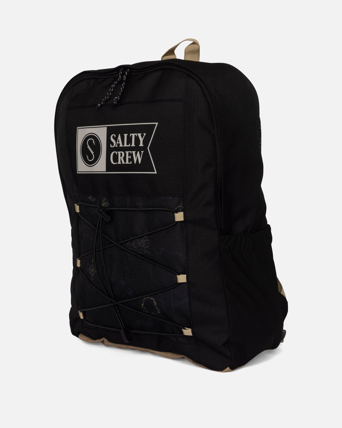 ALPHA PRINT BACKPACK - BLACK | Salty Crew