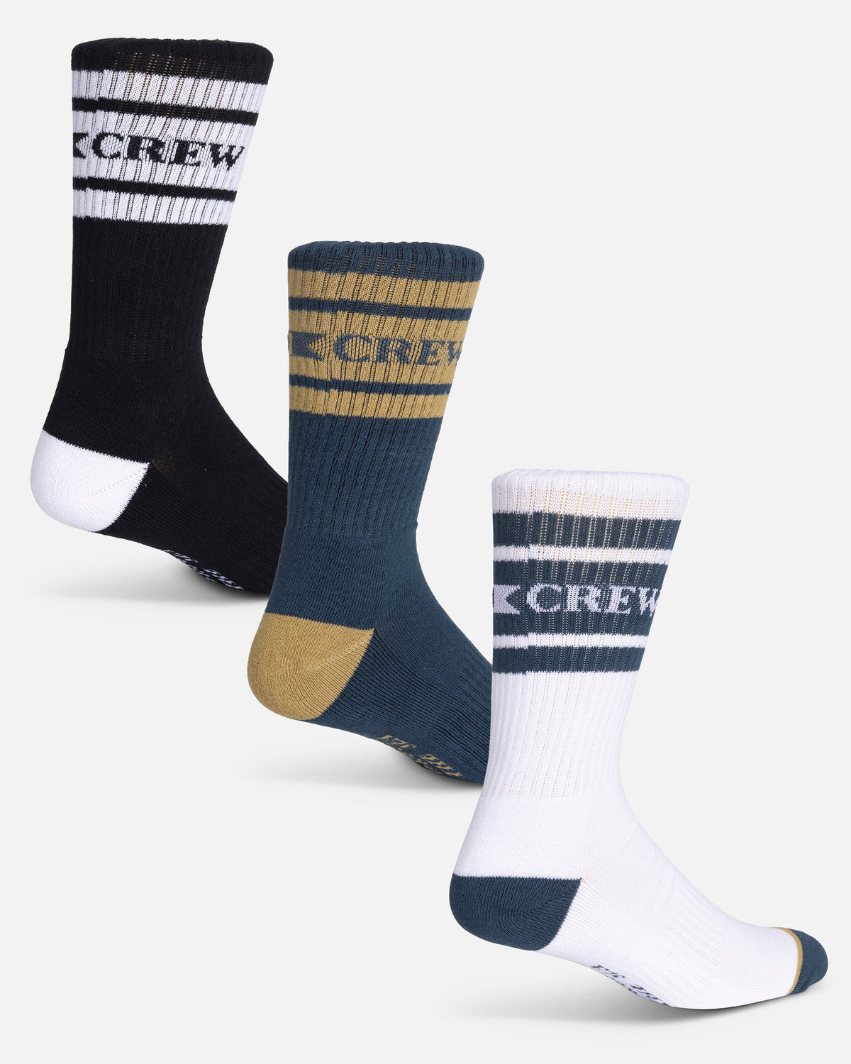 FLAGSHIP 3 PACK SOCK - Assorted | Salty Crew