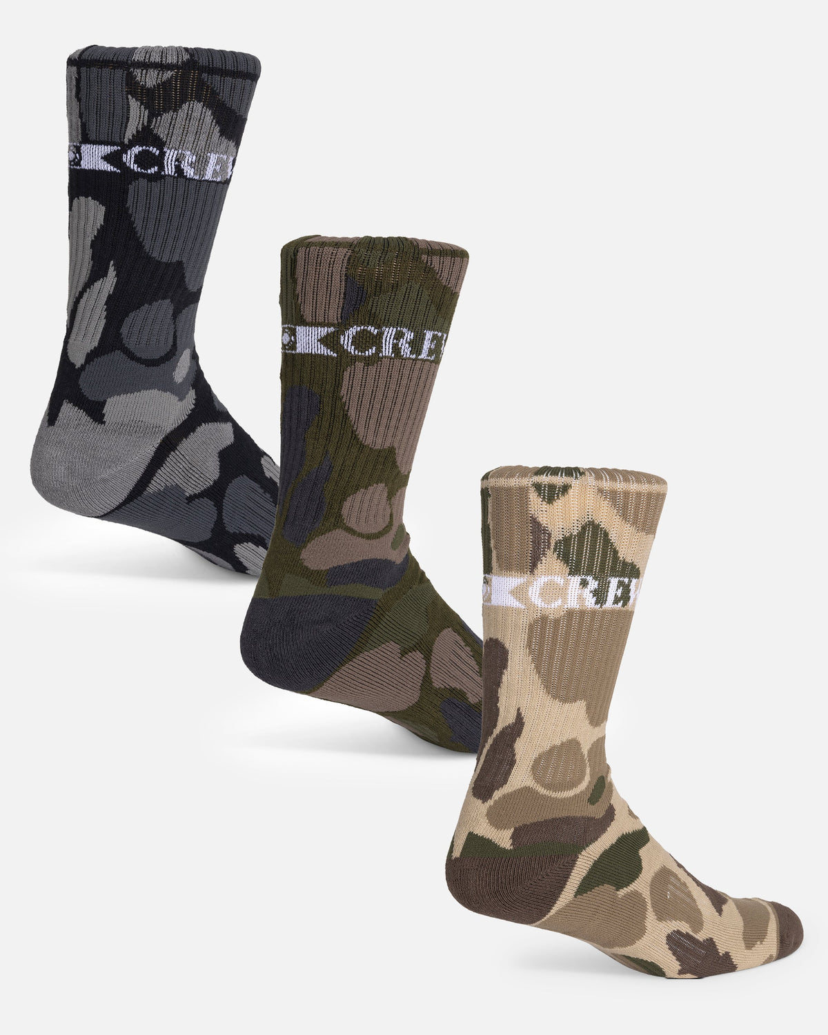 CAMO 3 PACK SOCK - Assorted | Salty Crew