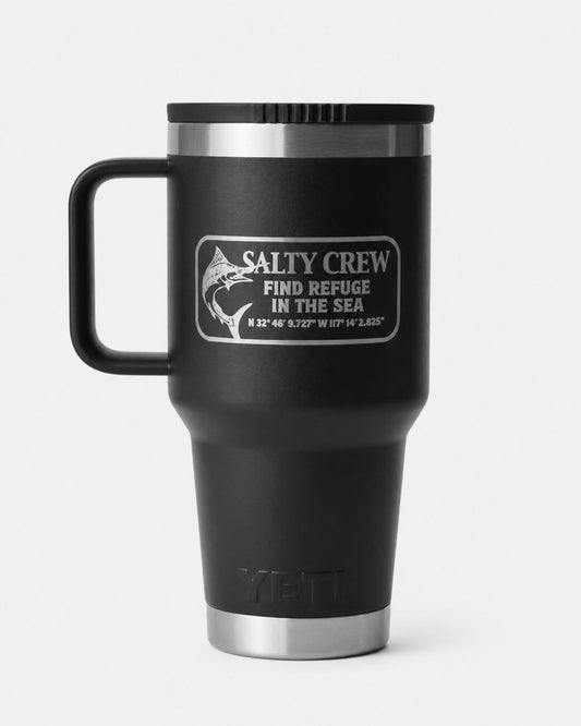 YETI SALTY CREW RAMBLER 30 OZ - Black | Salty Crew