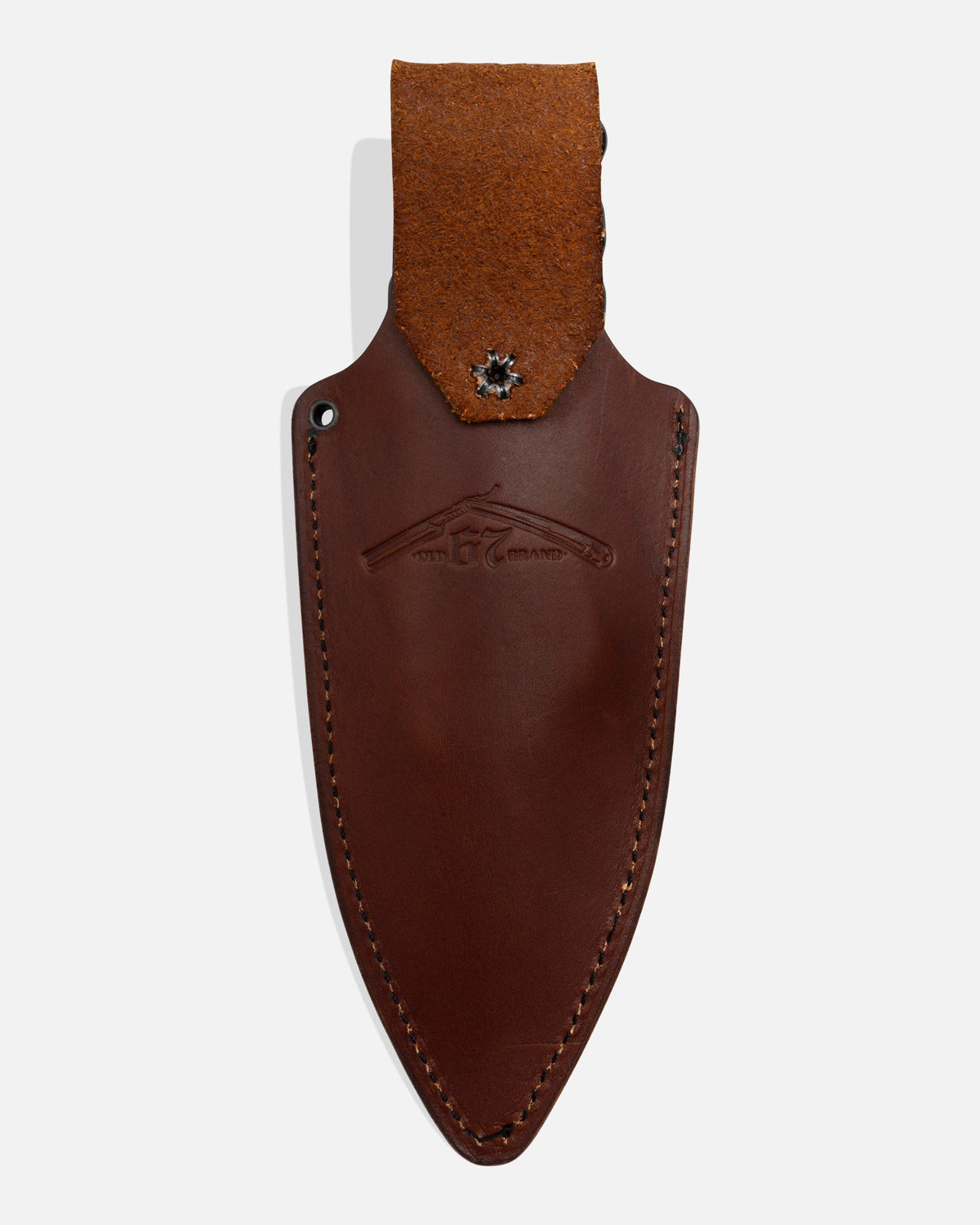 Old 67 x SC Leather Sheath - Brown | Salty Crew