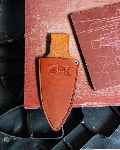 Old 67 x SC Leather Sheath - Brown | Salty Crew