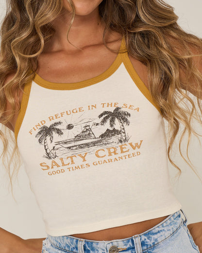 CHARTER TANK - Off White | Salty Crew