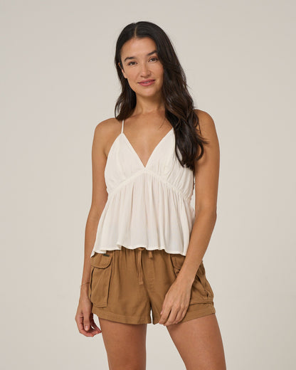SUNDIAL CAMI - Off White | Salty Crew
